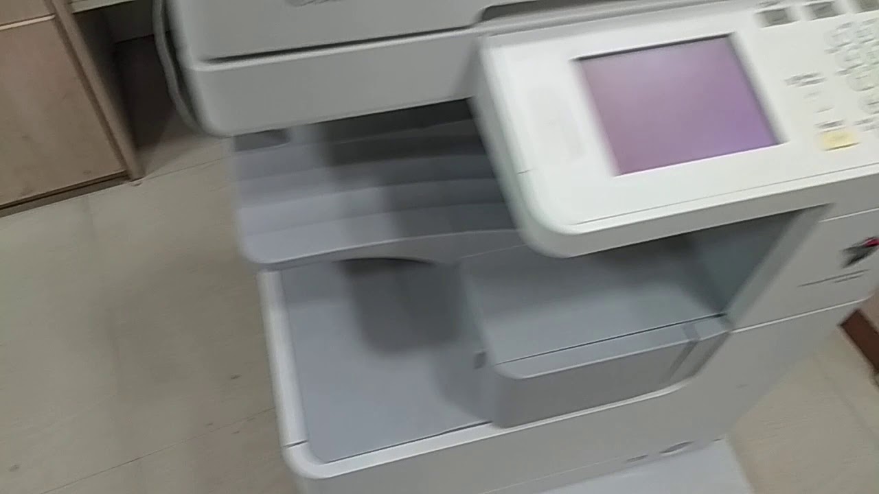 clear error the platen glass darty canon ir-2520/2525w