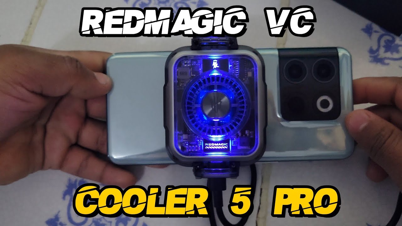 ✅️¿el mejor COOLER DE REDMAGIC?EL VC 5 PRO unboxing y prueba🔥