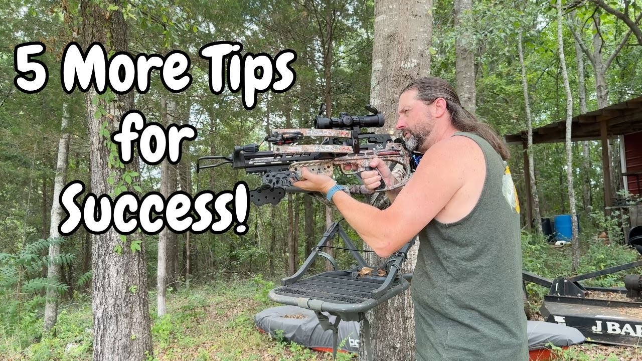 Crossbow Hunting for Beginners: 5 More Tips for Success!