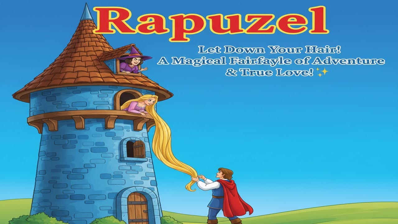 Rapunzel: Let Down Your Hair! A Magical Fairytale of Adventure & True Love! 👸