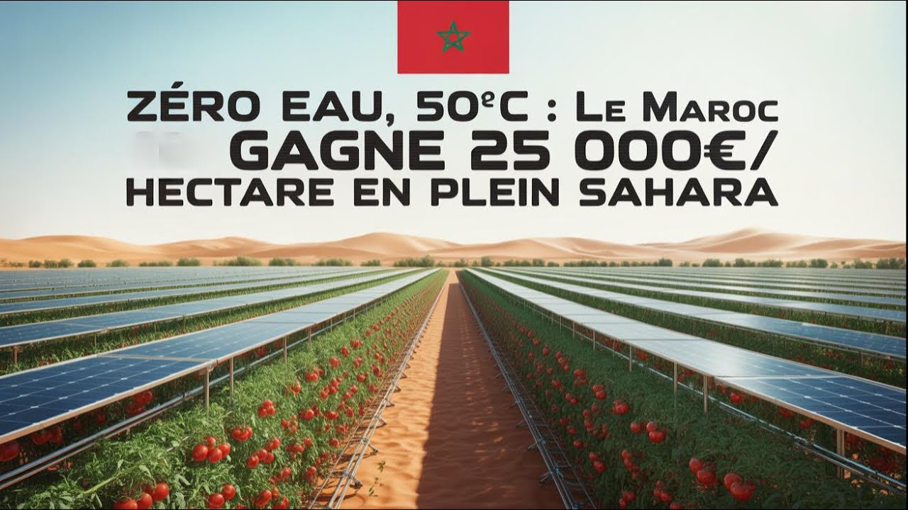 Comment le désert est devenu un jardin géant au Maroc?