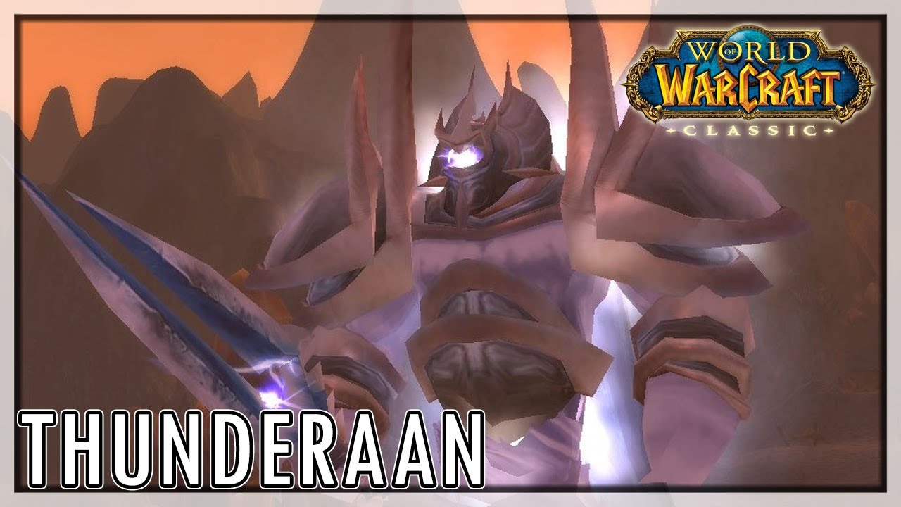 Prince Thunderaan fight, WoW Classic