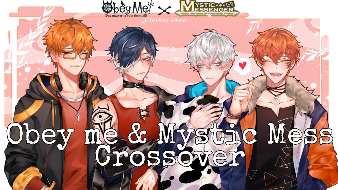 Obey Me and Mystic Messenger Crossover|| Texting Story