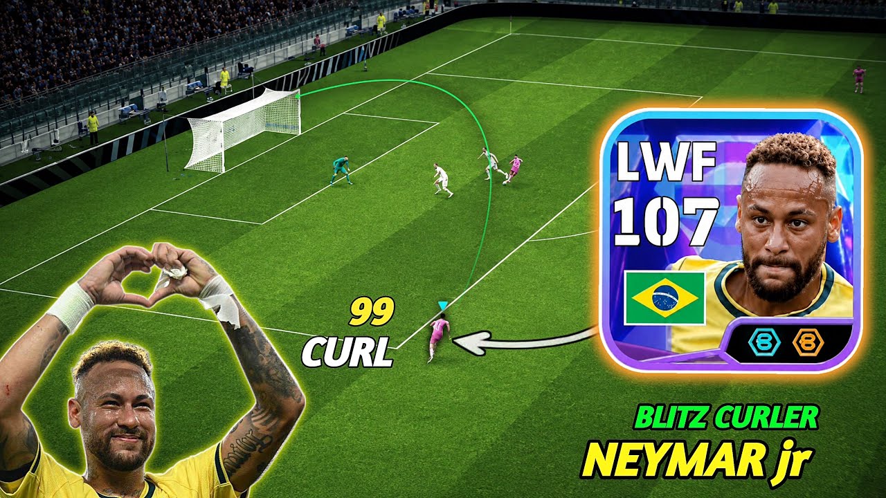 Обзор 107 Showtime Neymar с Blitz Curler!
