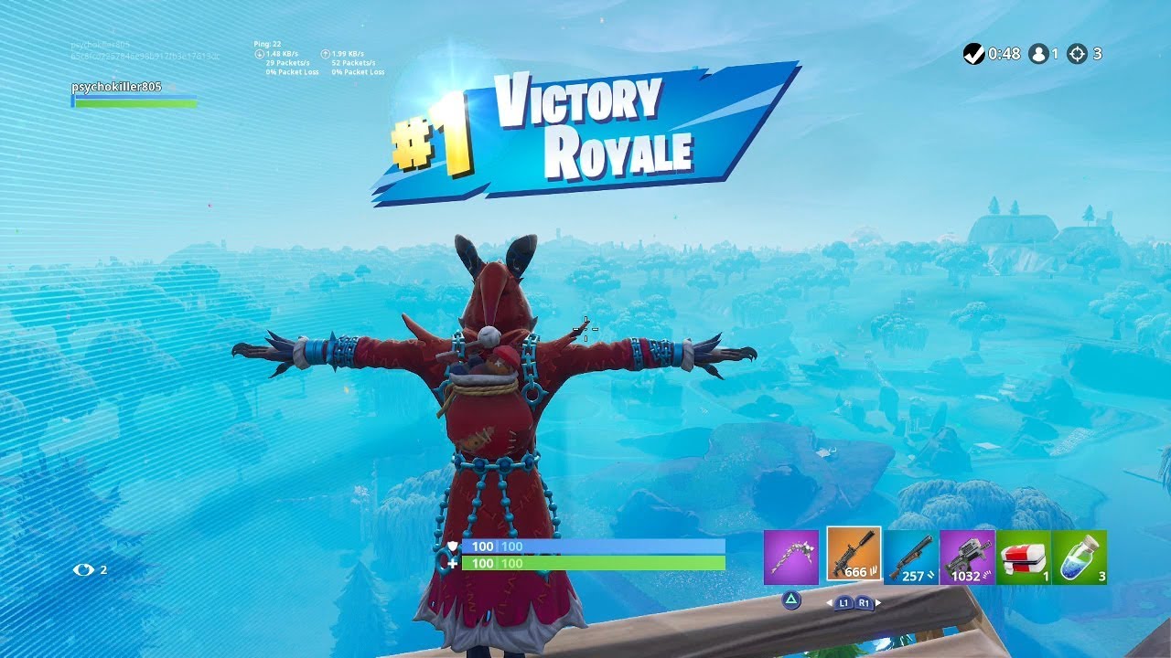 *NEW* “KRAMPUS” SKIN GAMEPLAY Showcase (CHRISTMAS “GOAT DEMON” OUTFIT) | Fortnite Shop SEASON 7