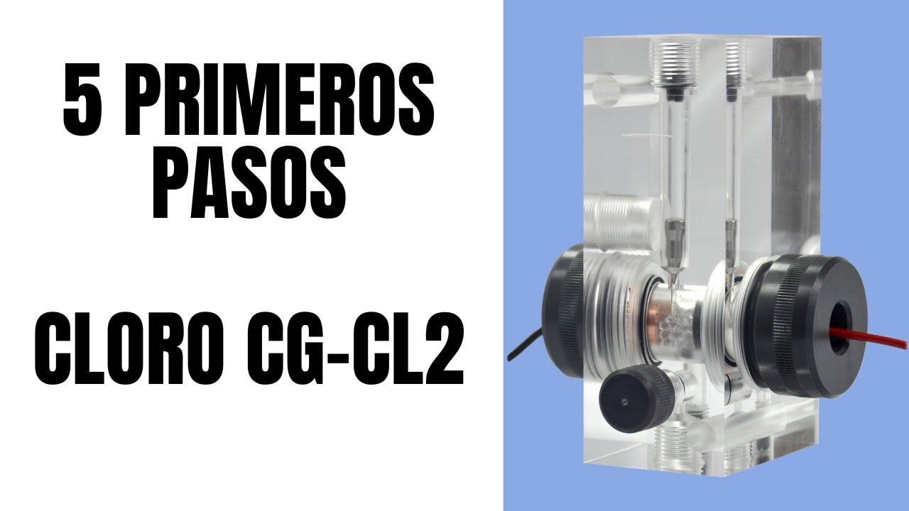 5 PRIMEROS PASOS para calibrar tu sensor de CLORO LIBRE CG-CL2
