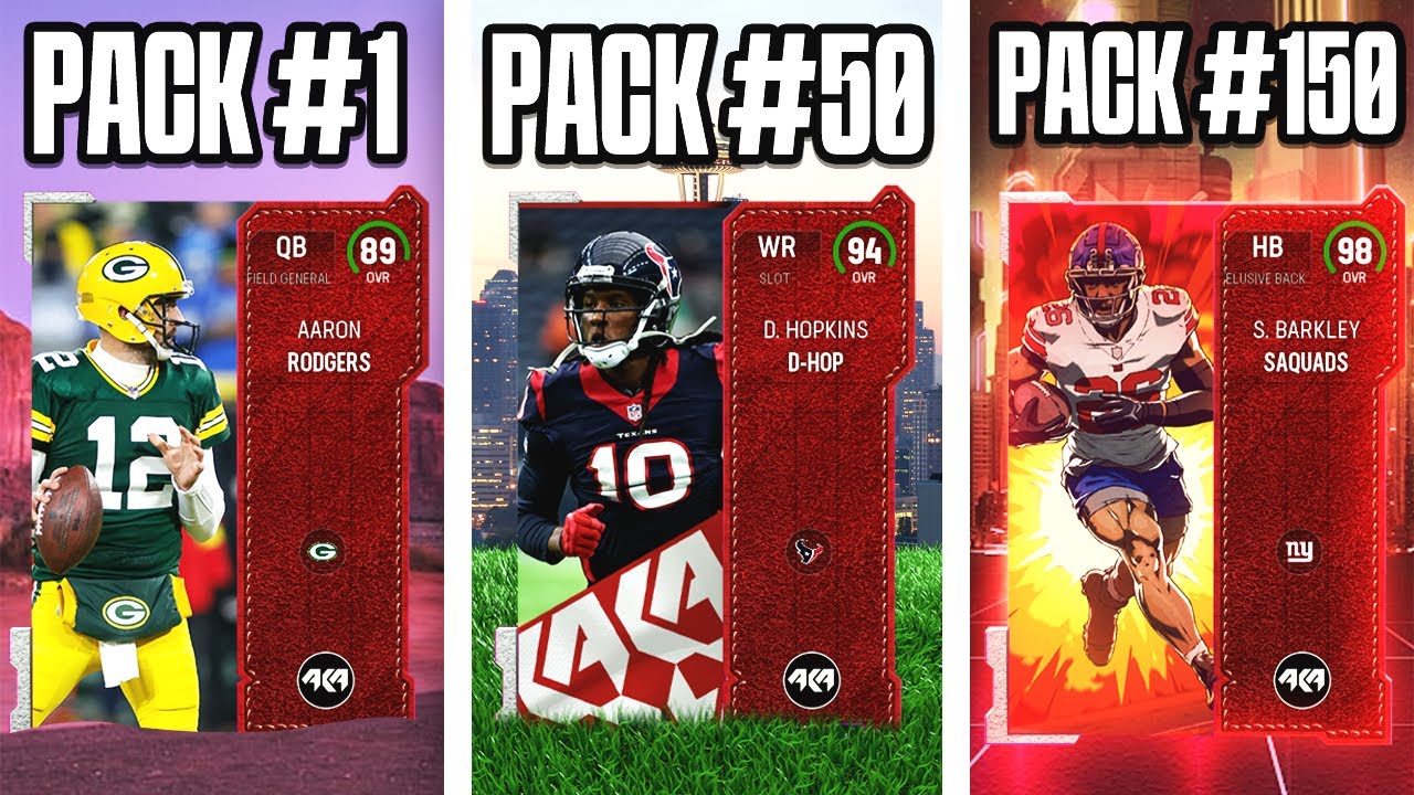 150 AKA Packs Decide My Team!.. Madden 23