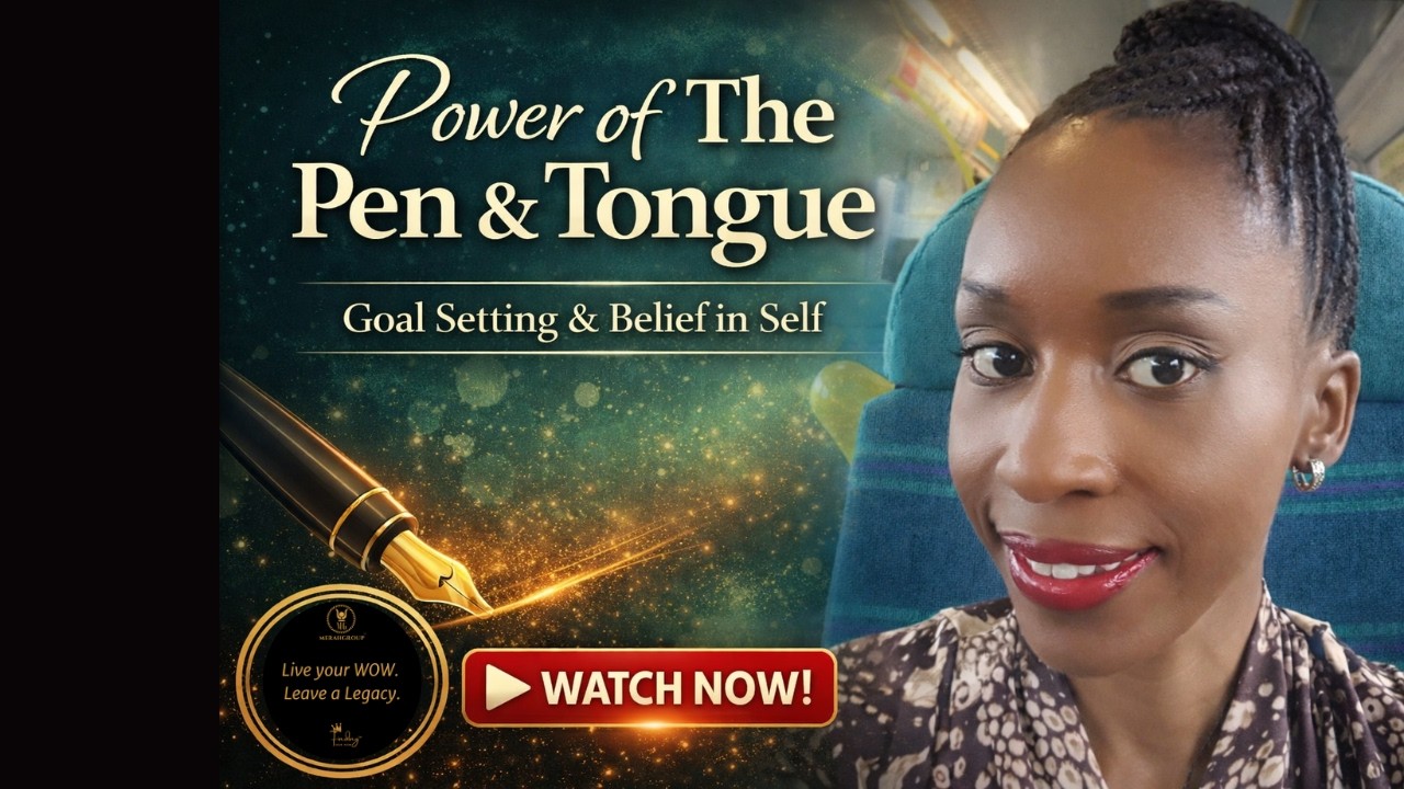 Power of The Pen & Tongue: Goal Setting & Belief in Self