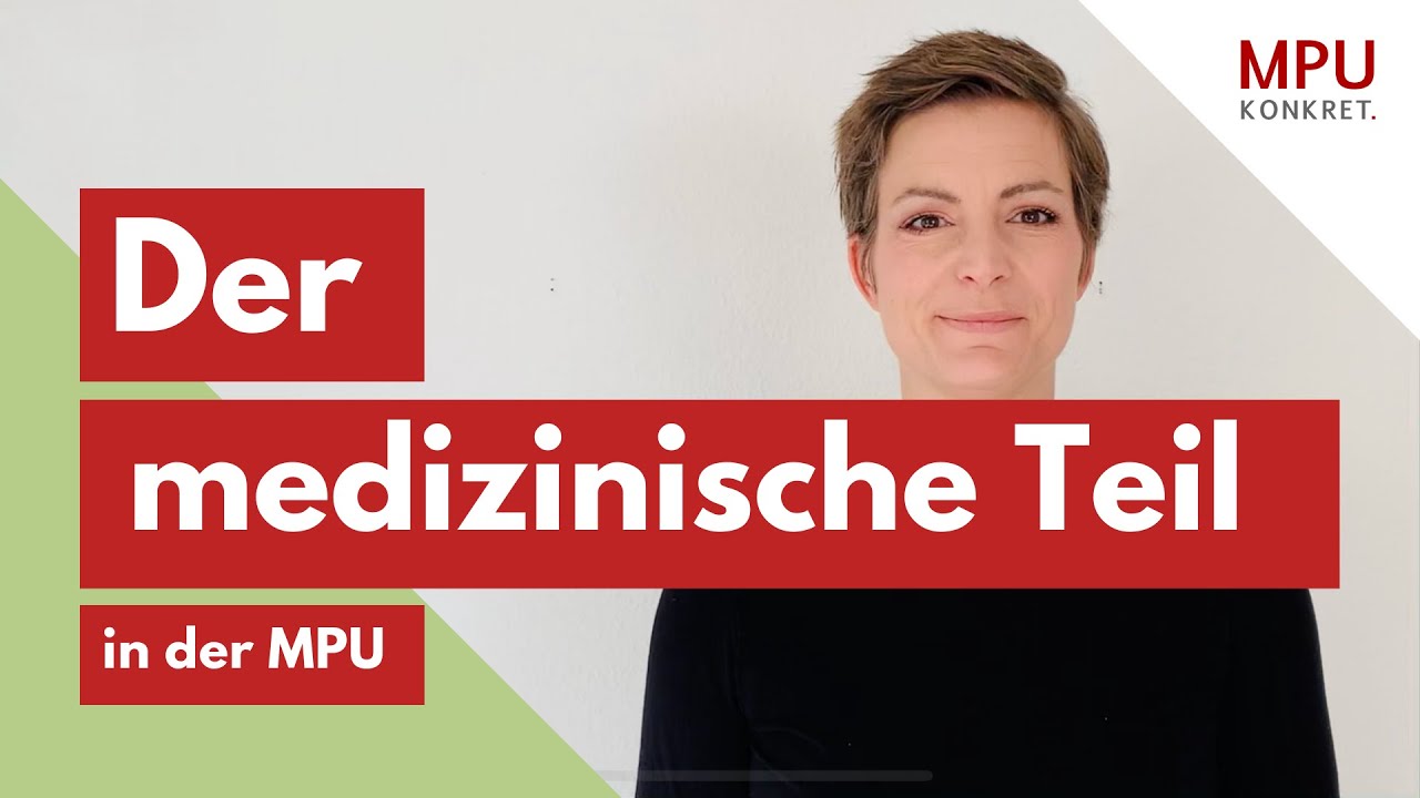 MPU Gespr&auml;ch - Der medizinische Teil