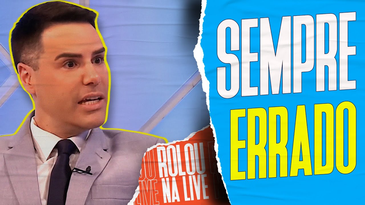 LUIZ BACCI VIRA NOVO QUERIDINHO DA DIREITA COMPARTILHANDO FAKE NEWS E IA | Gal&atilde;s Feios