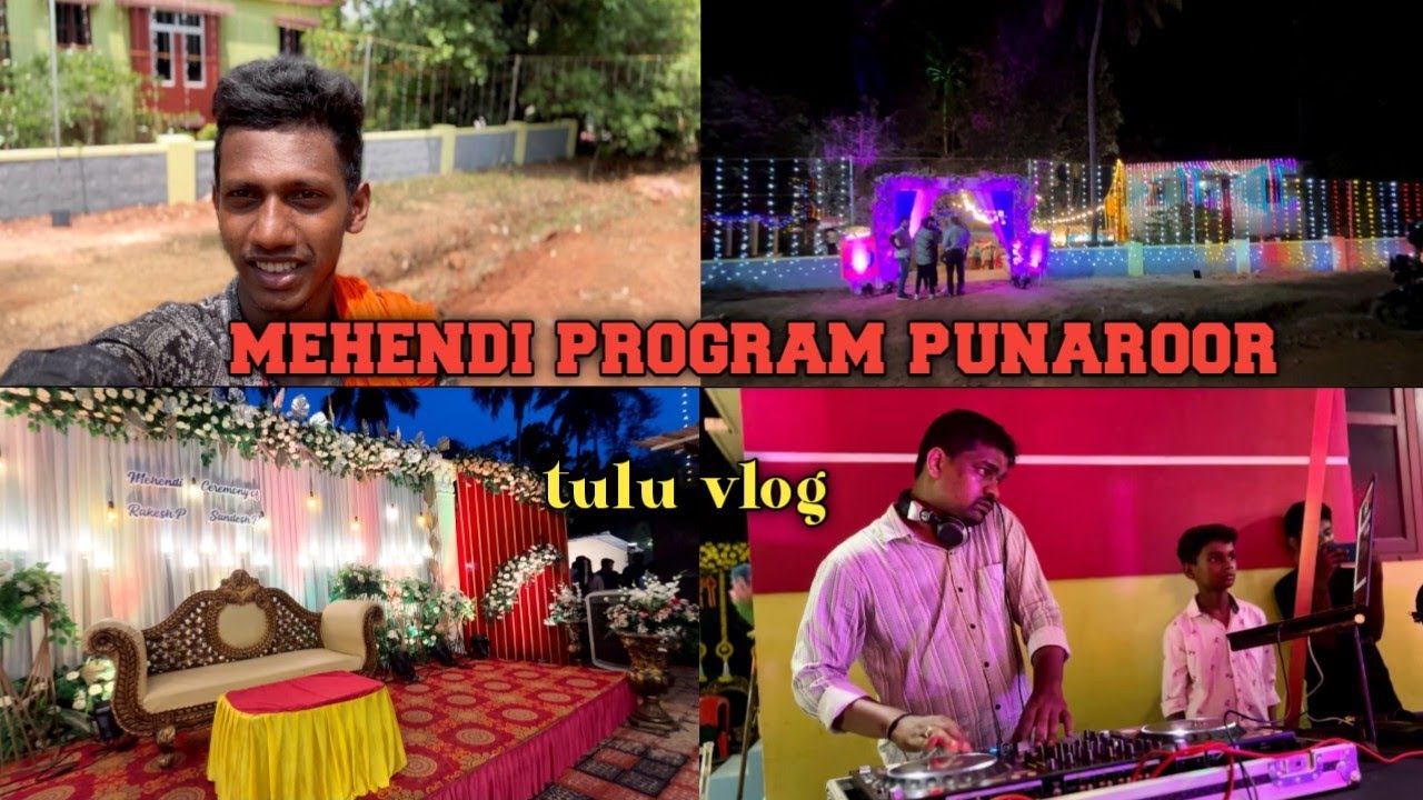 mehendi program punaroor  #dj #djsong #mehendi #event