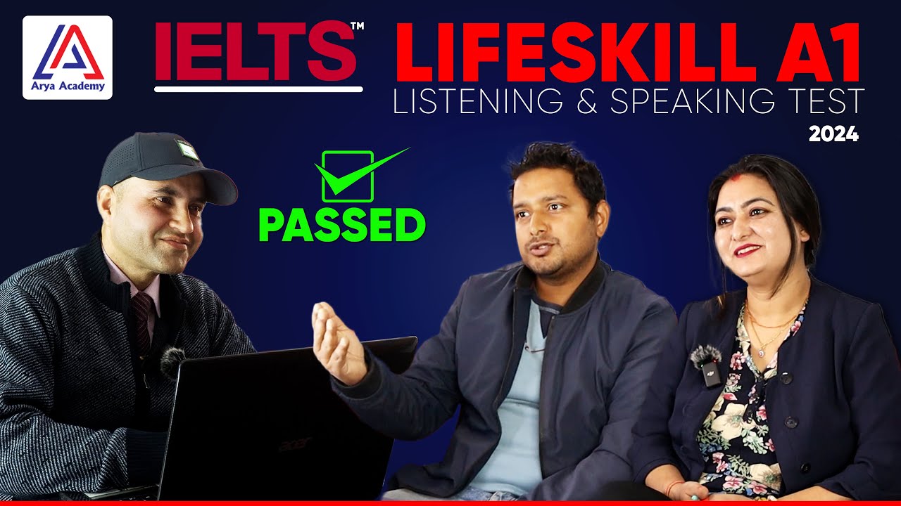 Life Skills a1 Listening and Speaking test 2024 | IELTS life skills a1 in Nepali | UK marriage visa