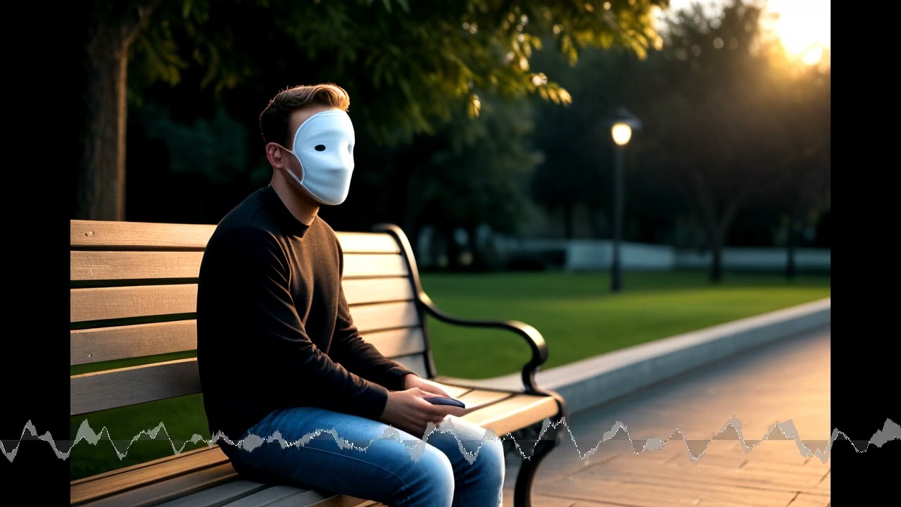 Hinter meiner Maske
