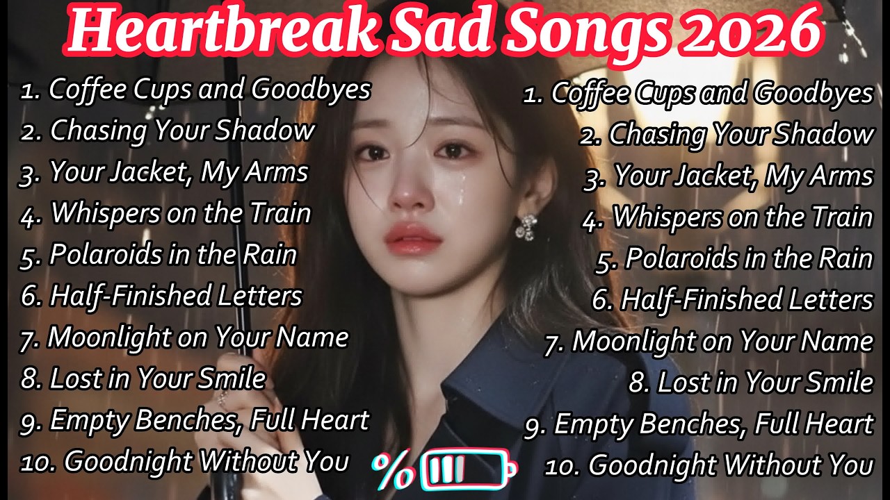 Heartbreak Sad Songs 2026 💔😭 | Top English Love Songs That Make You Cry - LiniSlowmo