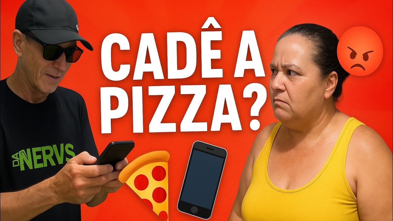 Que história é essa? 🤨🍕🧹