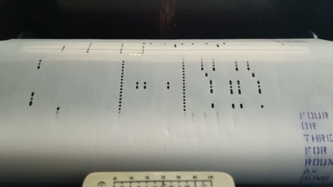 I Found A Million Dollar Baby At The Five And Ten Cent Store on Playrite Player Piano Roll 