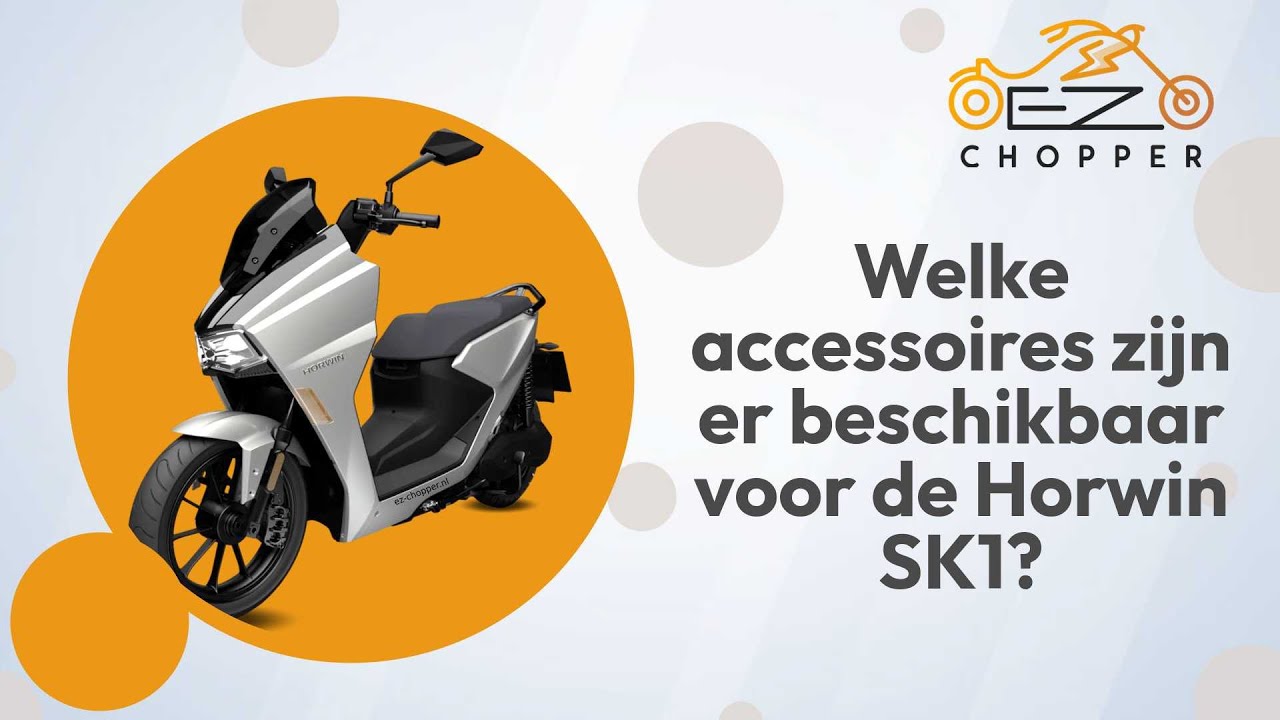 Welke accessoires zijn er beschikbaar voor de Horwin SK1?