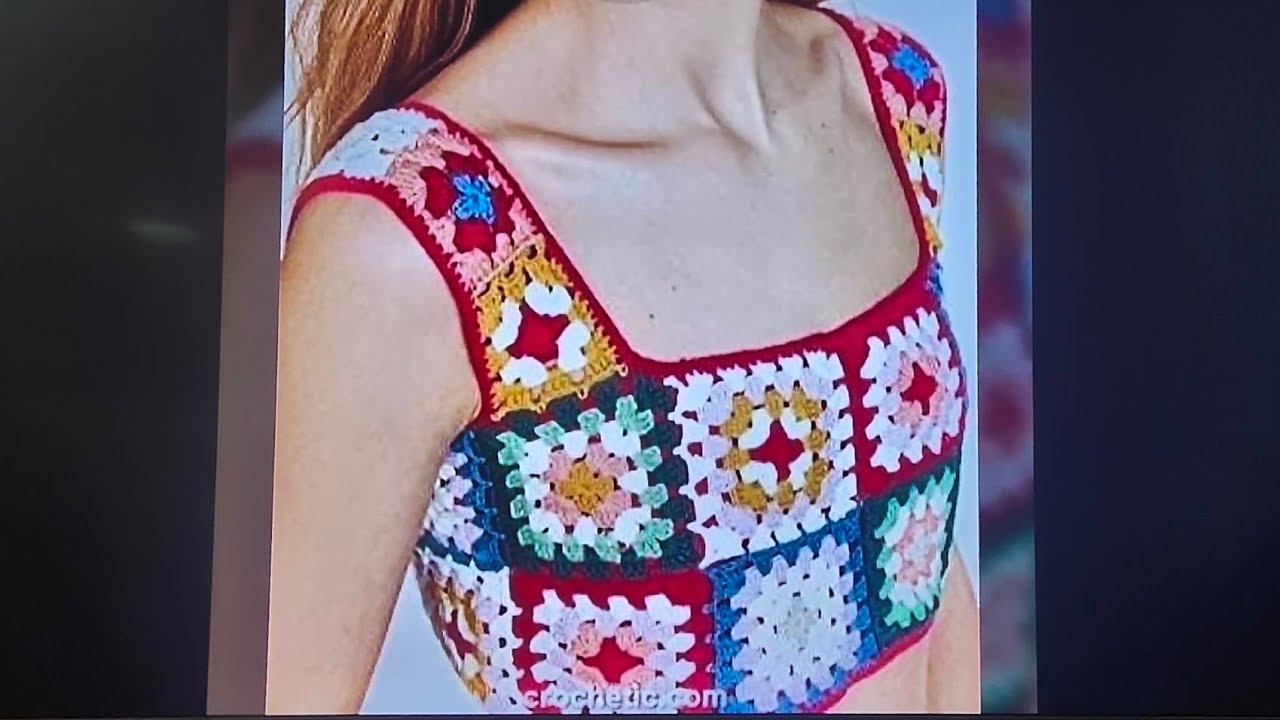 เสื้อถักโครเชต์วัยรุ่นกับบุบผาพารวย