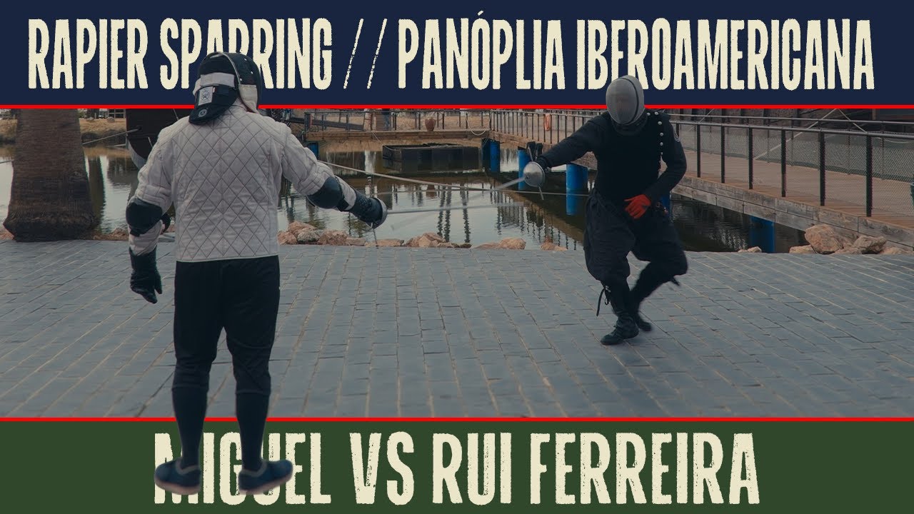 Panoplia 2025 - Rapier Sparring - Miguel vs Rui Ferreira