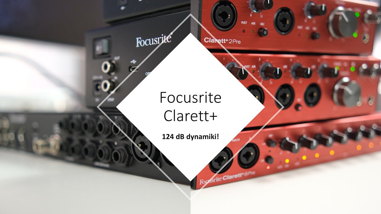 Focusrite Clarett+ (TEST)