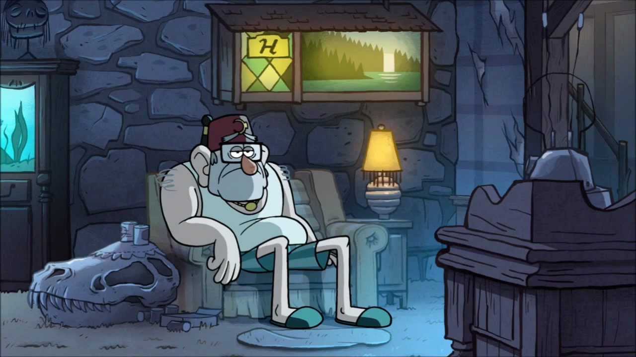 Gravity Falls - Stan watches 