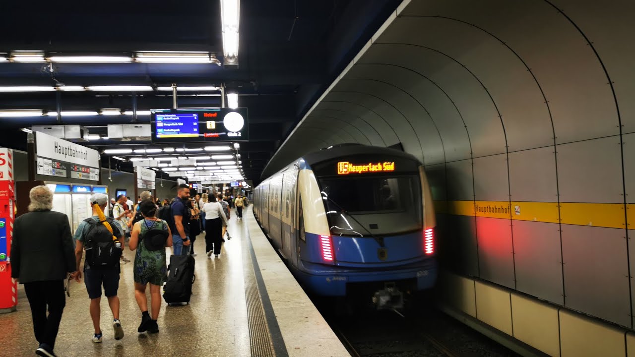 U-Bahn München Mitfahrt im C2 von Heimeranplatz bis Innsbrucker Ring auf der U5