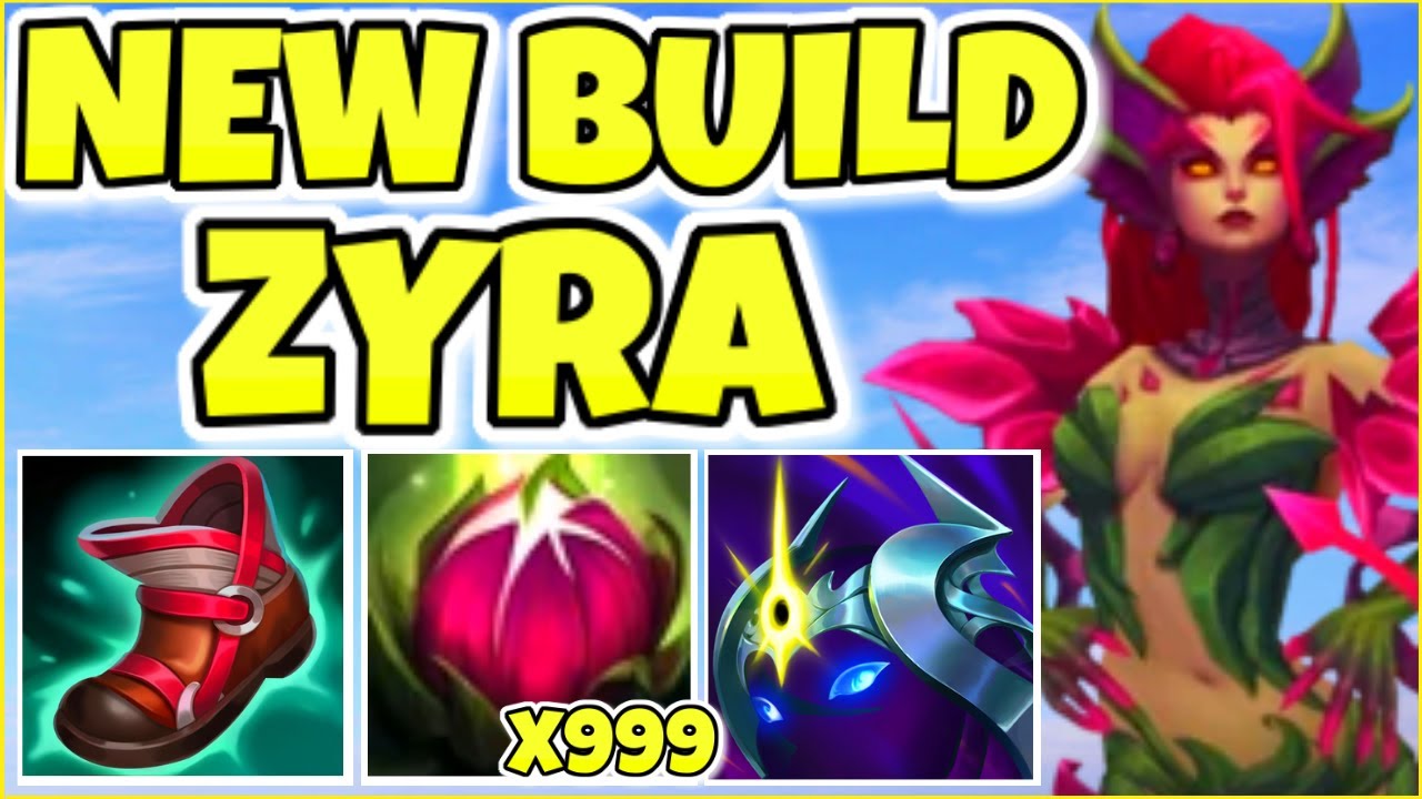 THIS NEW ZYRA BUILD UNLOCKS HER TRUE POTENTIAL (INFINITE PLANTS!) - League of Legends