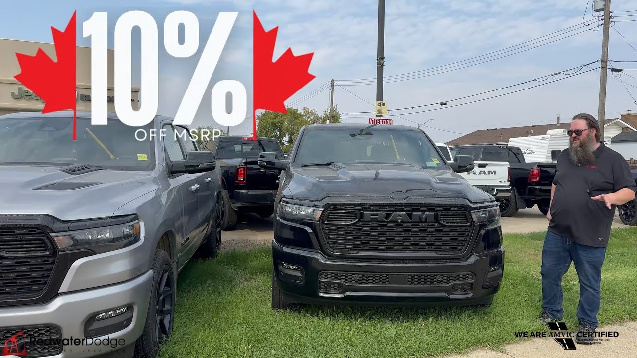 Get Up To 10% Off MSRP OR 0% Financing for 72 Months on New 2025 RAM 1500s at Redwater Dodge
