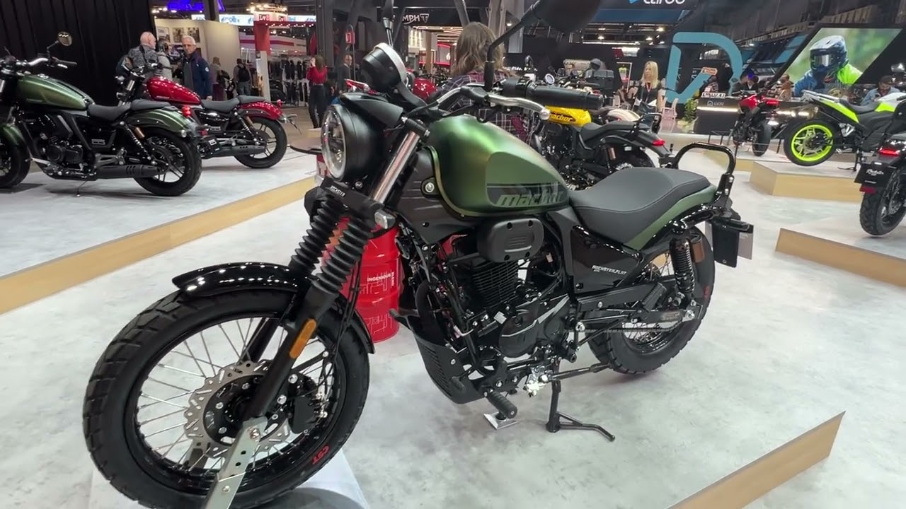 Macbor Rockster Flat 125 (2025) Walkaround - EICMA 2024