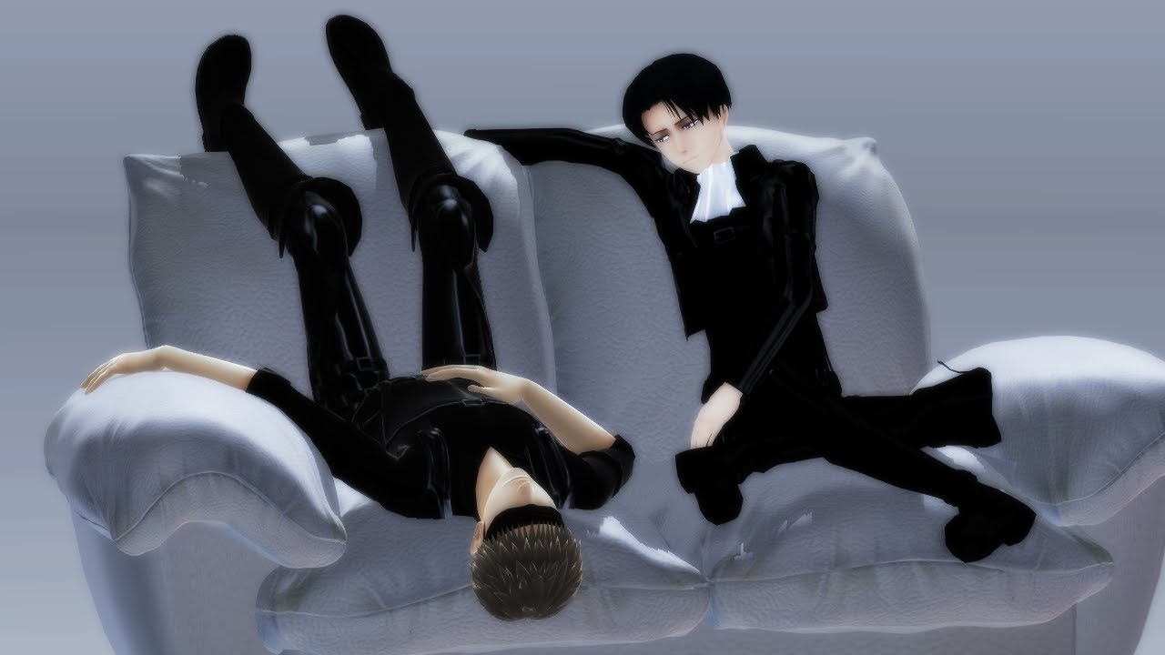 【進撃のMMD】 威風堂々 - 兵長・ジャン