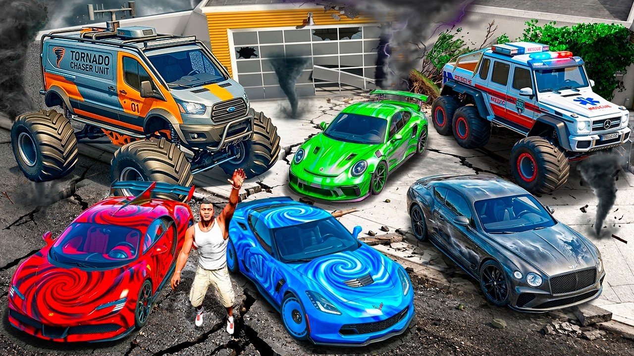 СОБРАЛ КОЛЛЕКЦИЮ ТОРНАДО МАШИН В ГТА 5! РЕАЛЬНАЯ ЖИЗНЬ ВОРОВ ОБЗОР МОДА GTA 5 ОНЛАЙН МОД