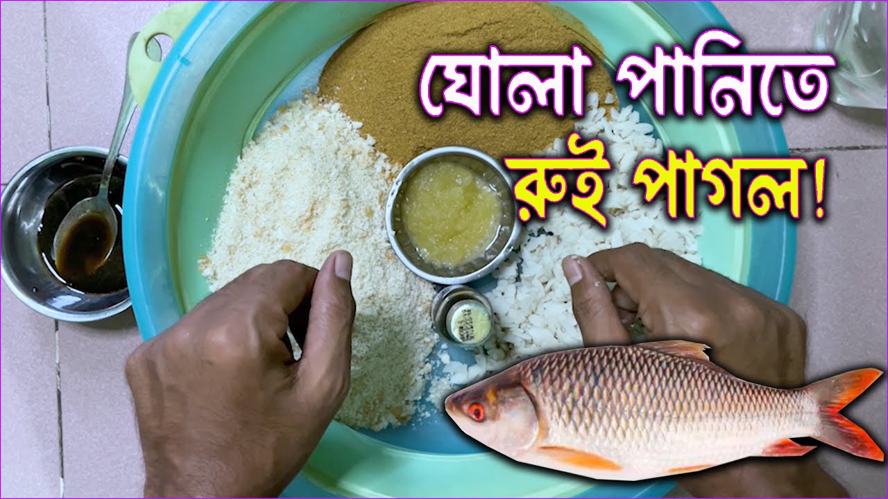 বর্ষাকালে ঘোলা পানিতে রুই মাছের টোপ || Best Fishing Bait Recipe || Rui Macher Top || Hook Fishing bd