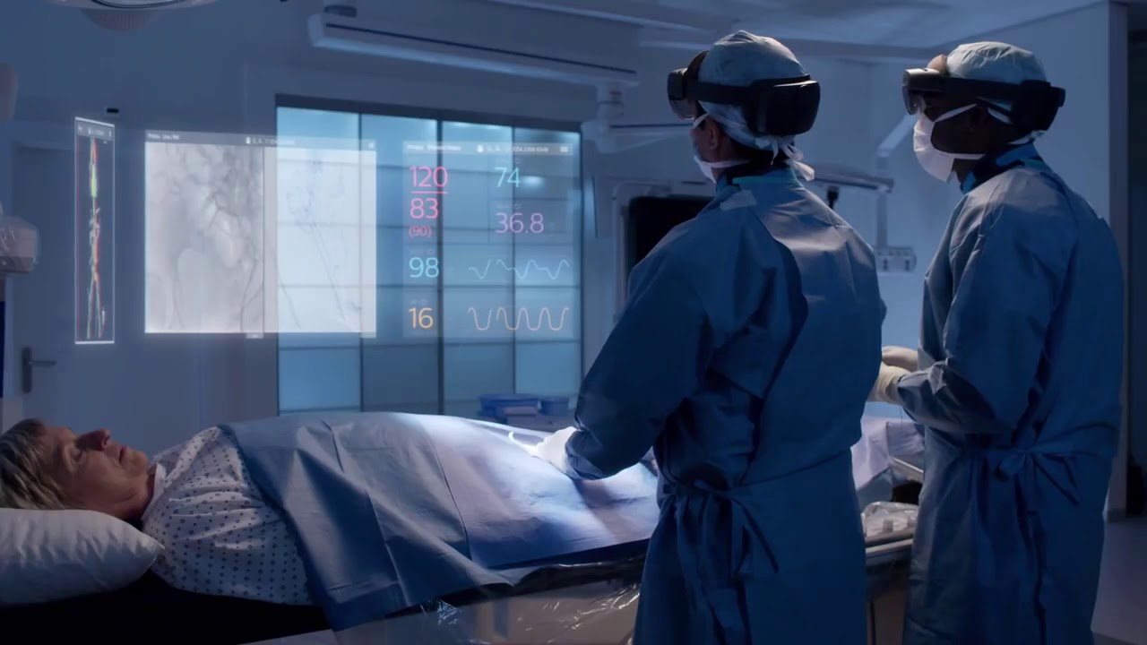 Philips Azurion e Microsoft HoloLens 2