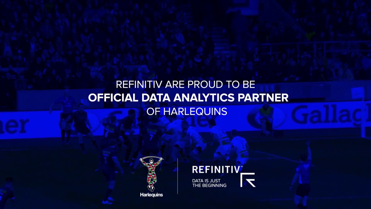 Refinitiv - Official Data Analytics Partner of Harlequins