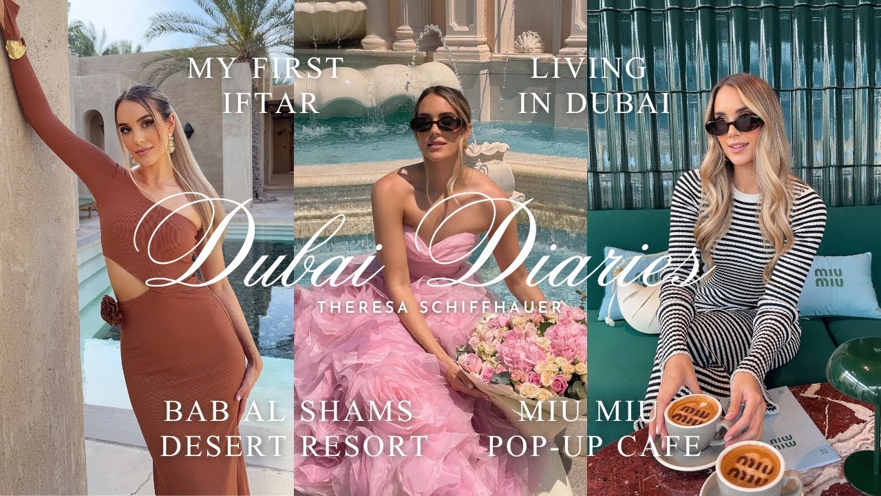 Dubai Weekly Vlog - Trip to the desert, Miu Miu Cafe & my first Iftar