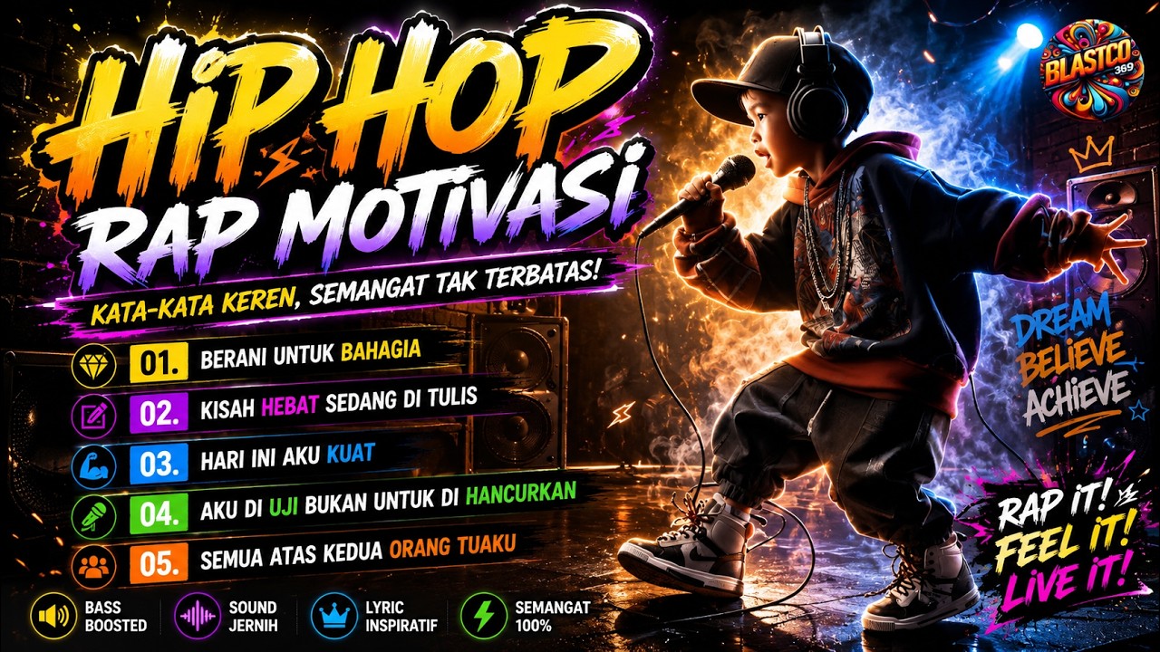 KISAH HEBAT SEDANG DI TULIS | RAP MOTIVASI | Bangkitkan semangatmu