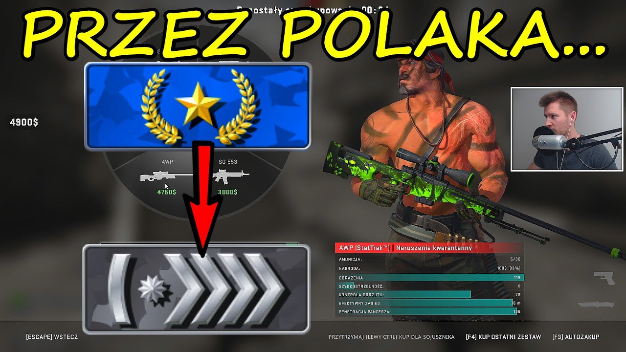 Spadłem z rangi przez... POLAKA :D - Snajpervo #11