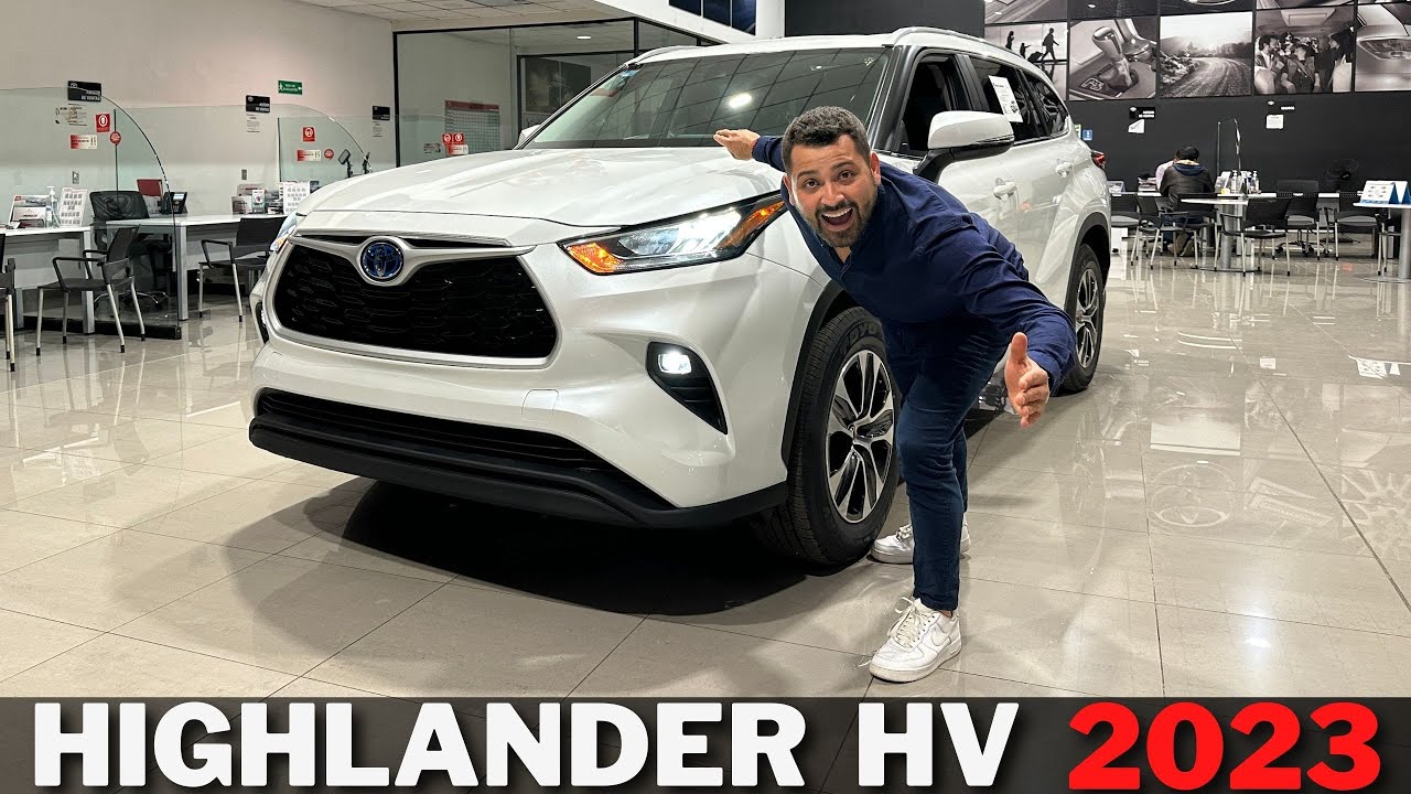 NUEVA TOYOTA HIGHLANDER 2023 ¡ES HIBRIDA! | La Suv de 3 filas de Toyota ya tiene tecnologia HYBRID