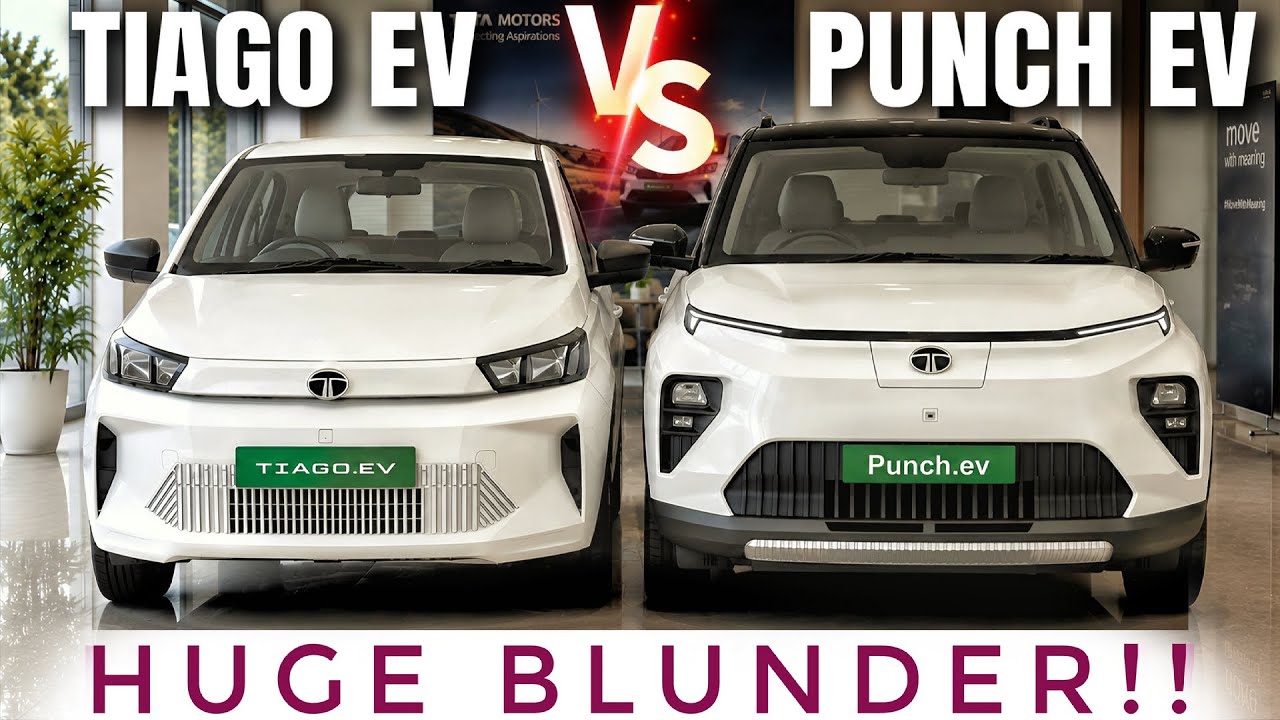 Tata Tiago ev vs Punch ev 2026 - Avoid! | Tata Punch ev vs Tiago ev 2026 | Tiago ev Facelift 2026