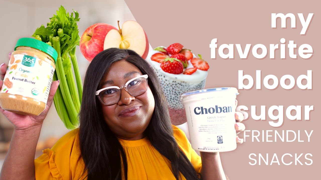 Best snacks for diabetics | easy snacks that don't spike my blood sugars | The Hangry Woman