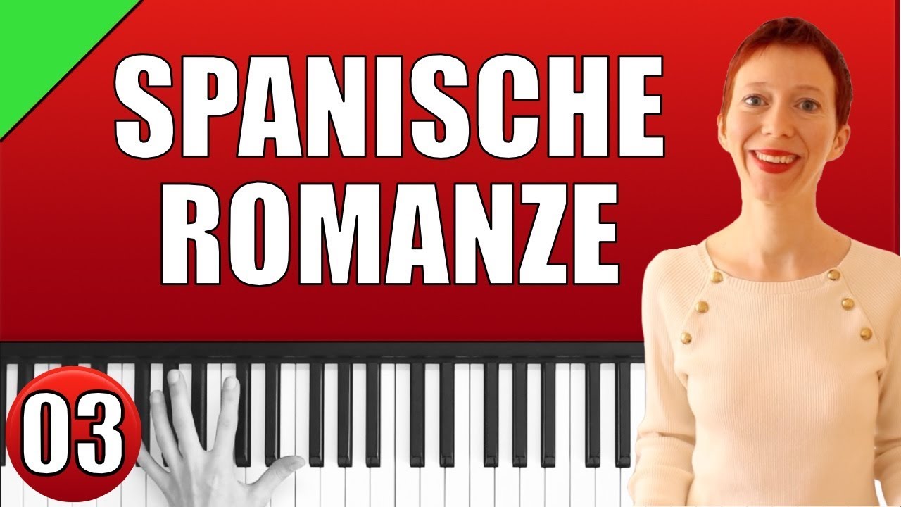 Spanische Romanze - Narciso Yepes - Piano Tutorial - Teil 3