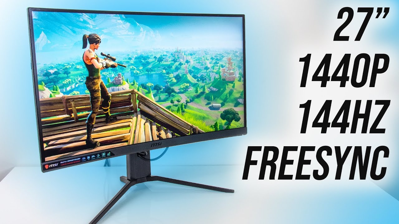 MSI Optix MAG271CQR Gaming Monitor Review