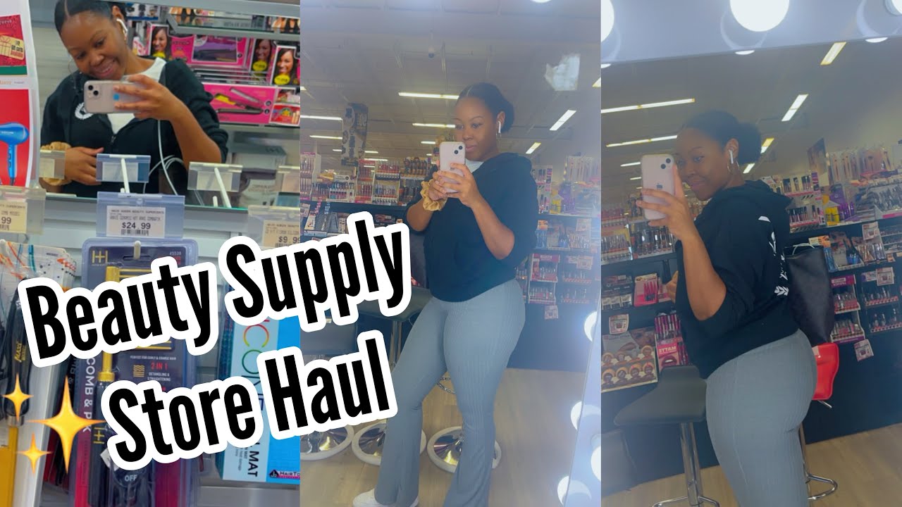A Hundred Dollar Beauty Supply Store Haul | Hair Care, Beauty & Chit Chat