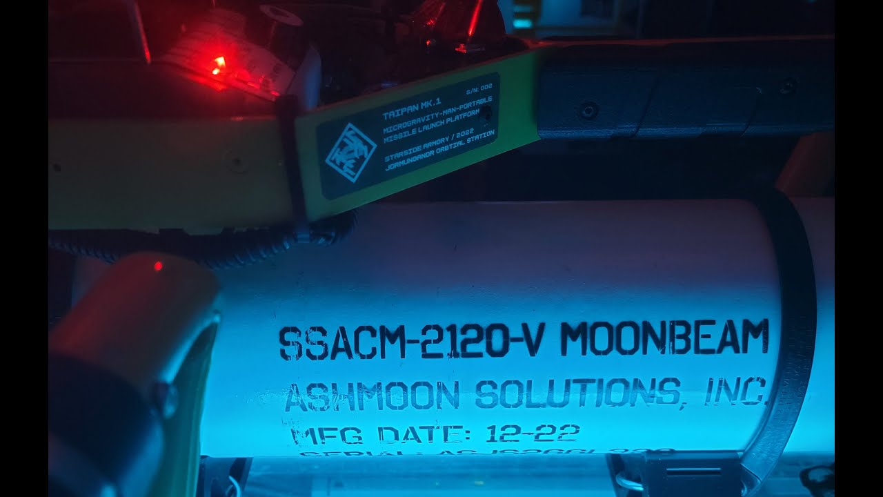 Microgravity man-portable anti-ship missile
