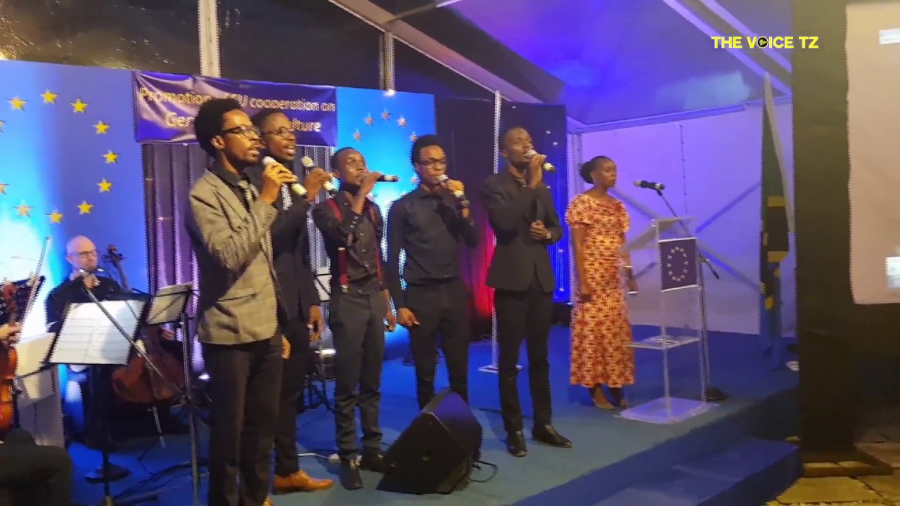THE VOICE TZ - Performed Live  Tanzania National Anthem, Mungu Ibariki Tanzania.