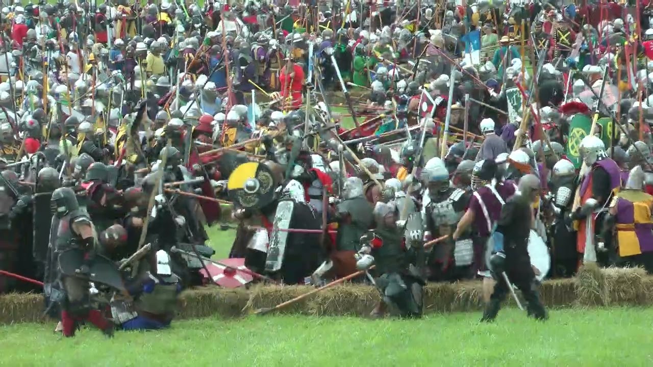 Pennsic L - Armored Bridge Battle 1