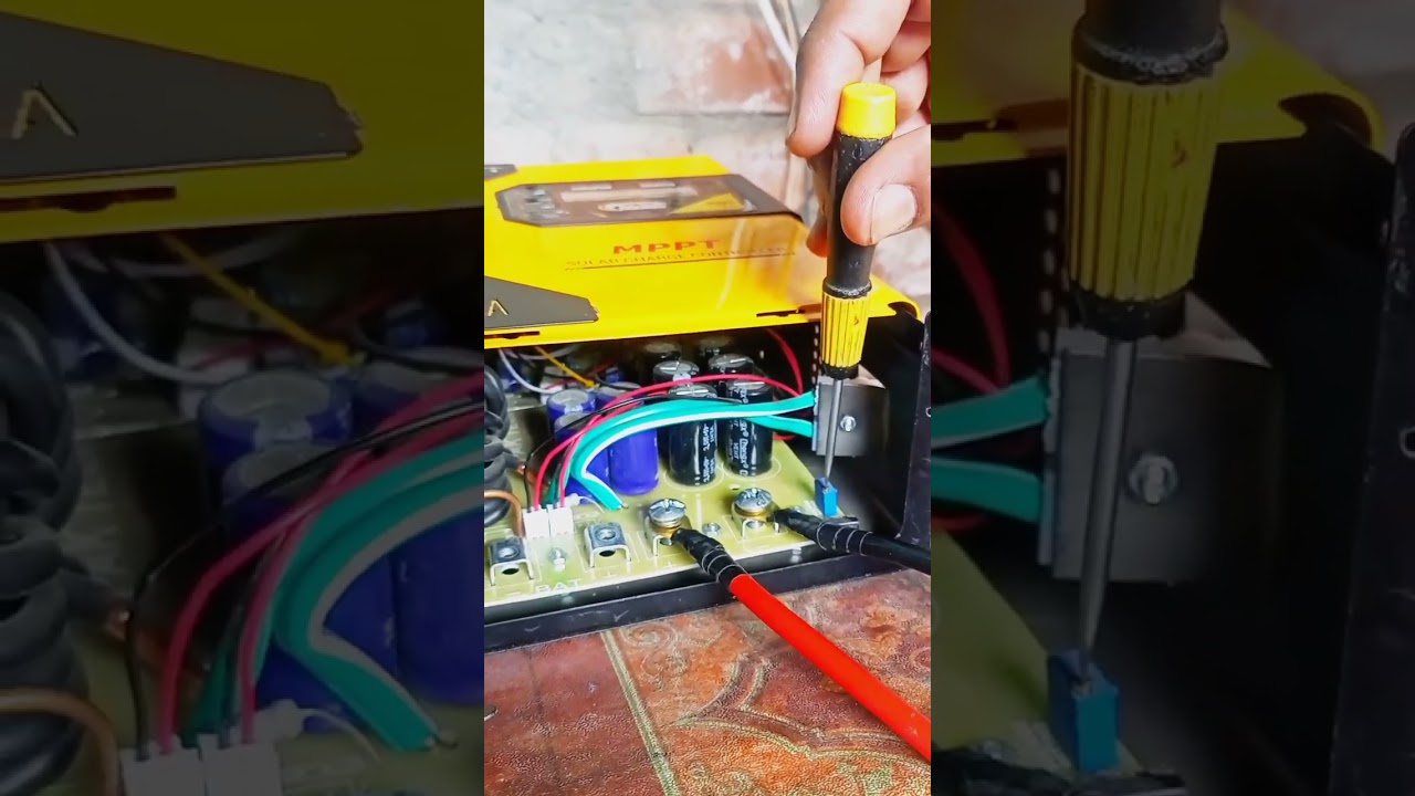 Pak Tech MPPT Solar Charge Controller Battery charging Cutoff Over charging Setting