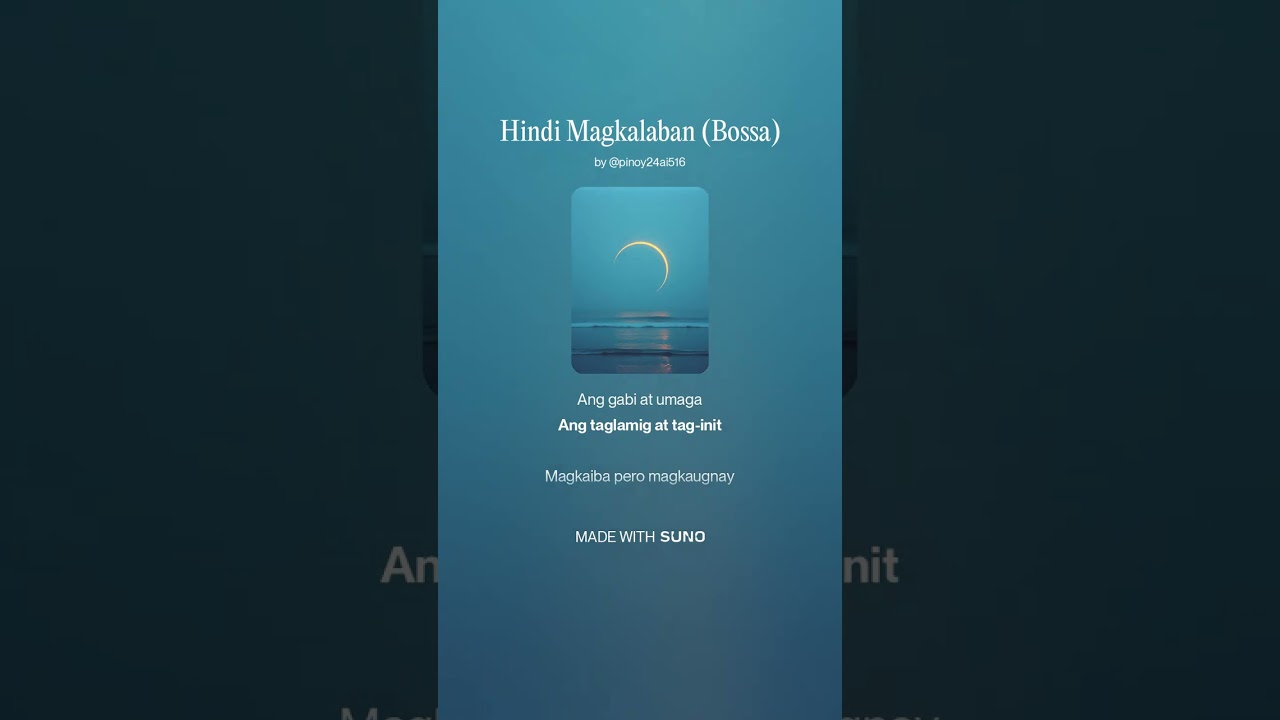 Hindi Magkalaban (Bossa)