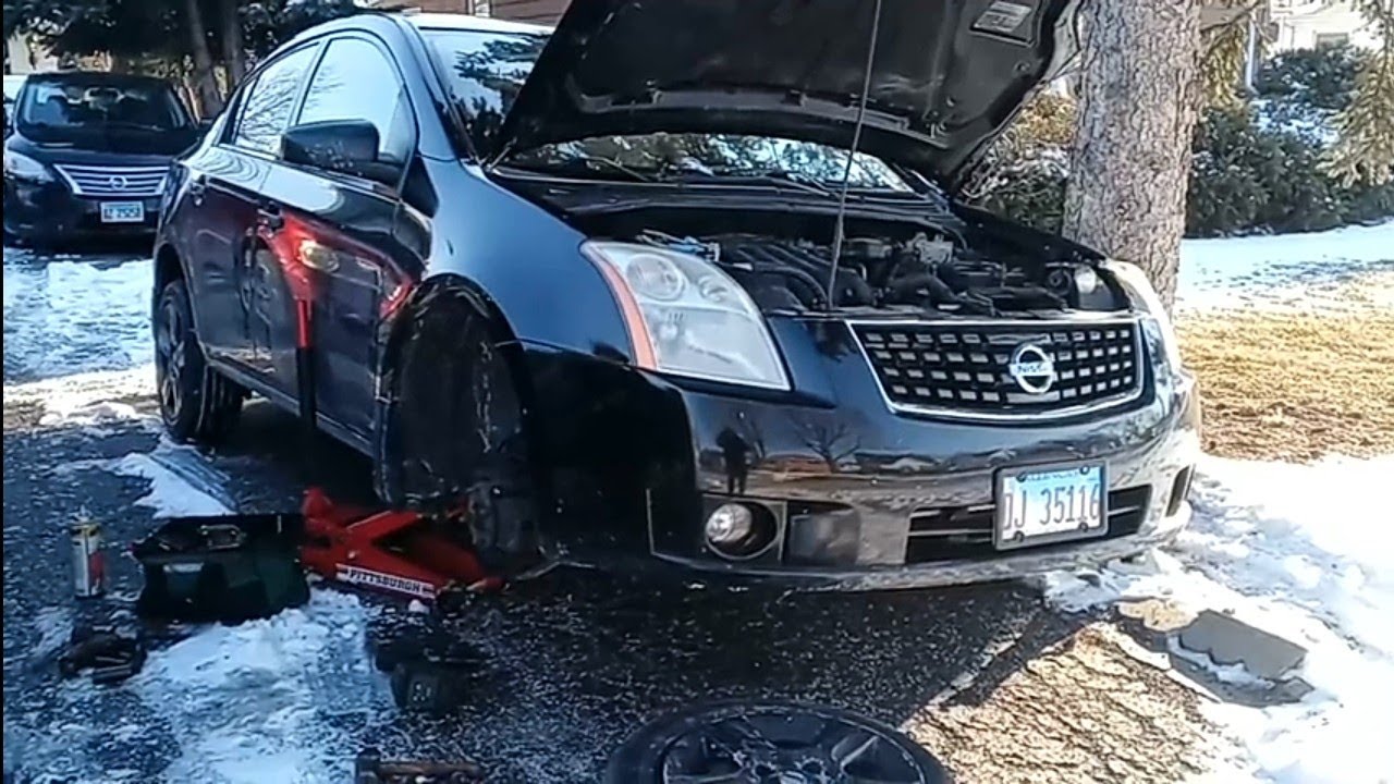 Cómo reemplazar amortiguadores,2007/12 Nissan Sentra