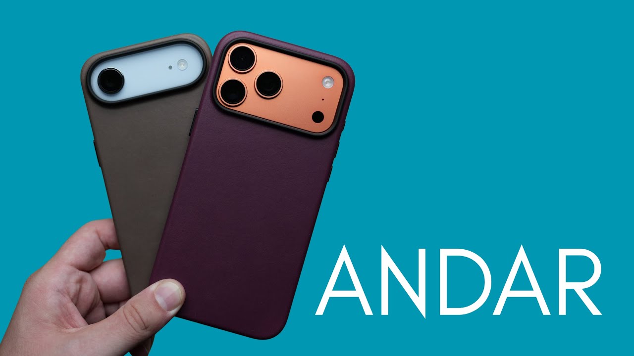 Один из ЛУЧШИХ кожаных чехлов!! - Andar Aspen для iPhone 17 Pro Max/Air